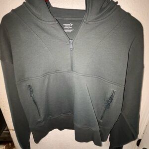 Old Navy Active Dark Green Zip-Up